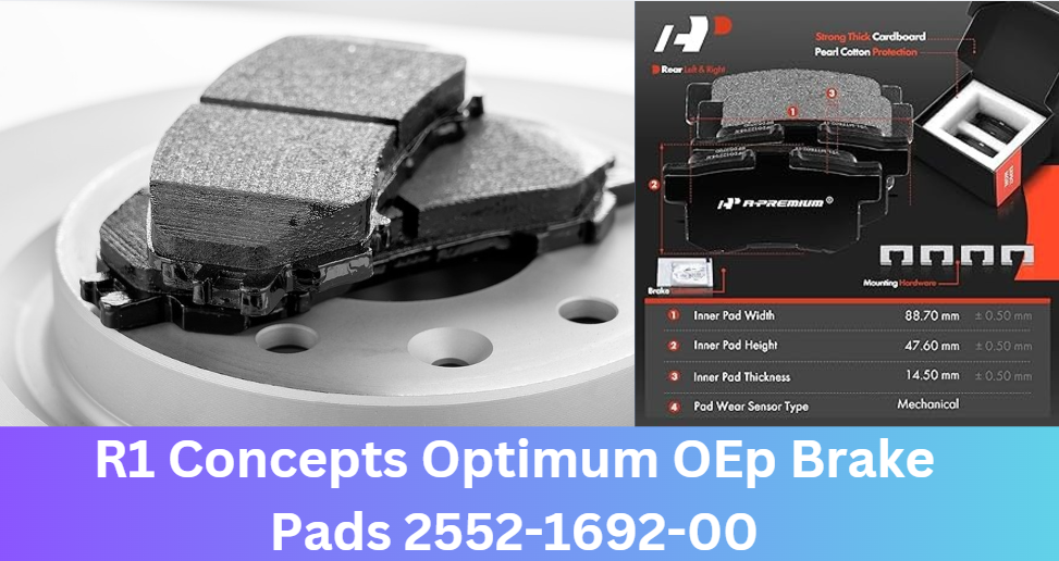 R1 Concepts Optimum OEp Brake Pads 2552-1692-00