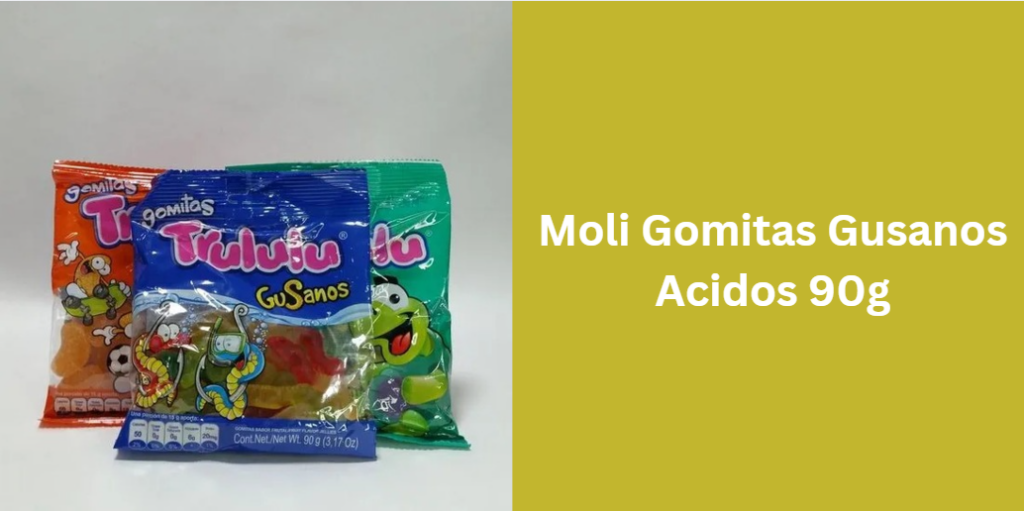 Moli Gomitas Gusanos Acidos 90g